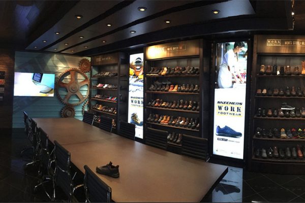 Premier Displays Skechers Showroom 3